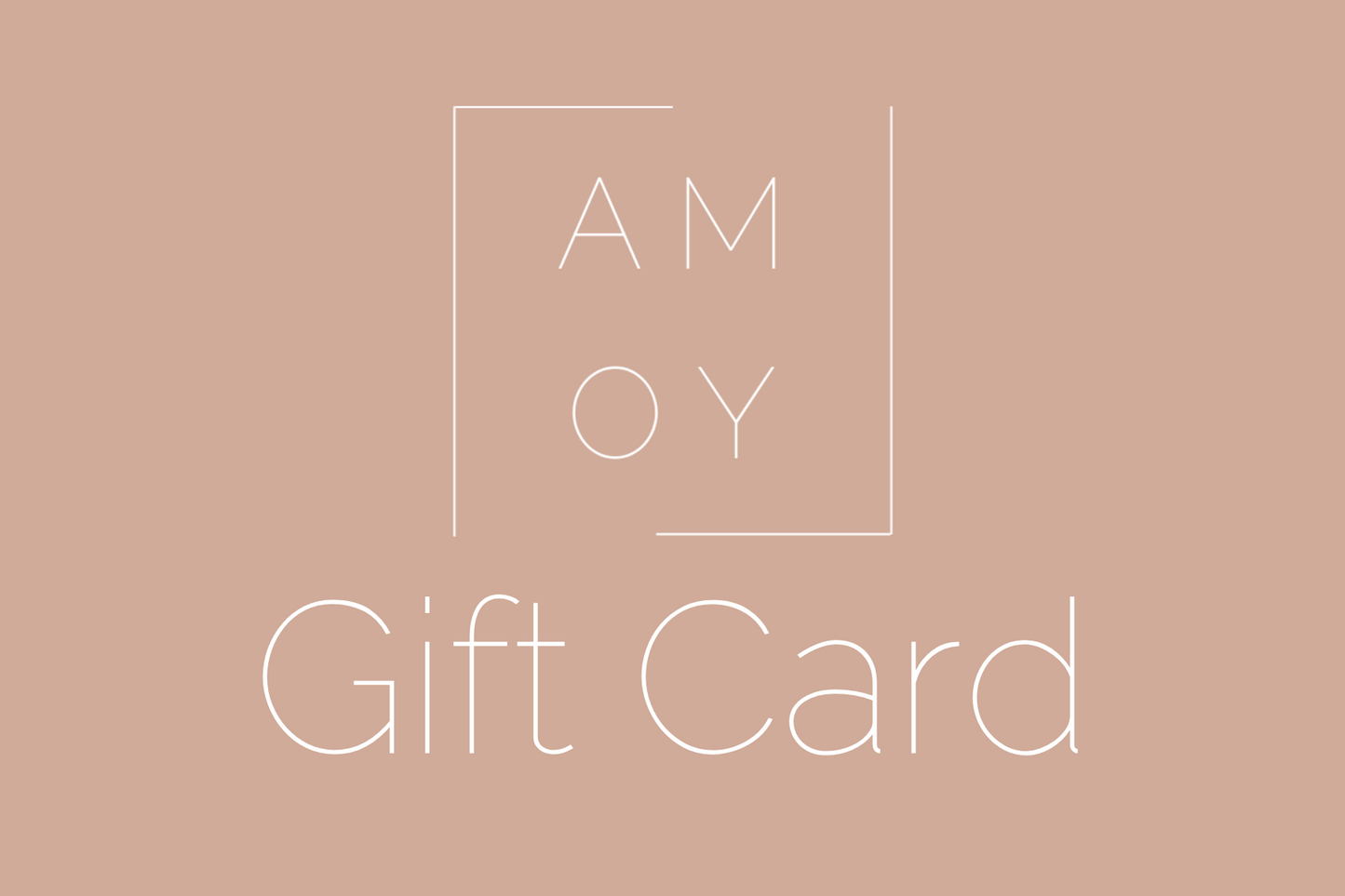 AMOY Gift Card