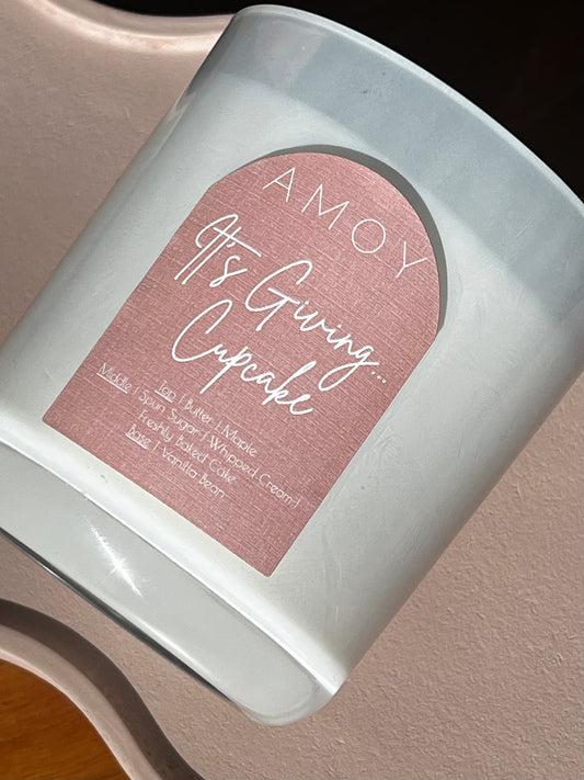 It's Giving Cupcake Candle XL