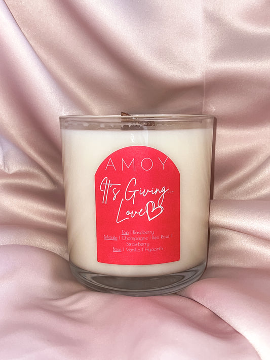 It's Giving Love XL Candle